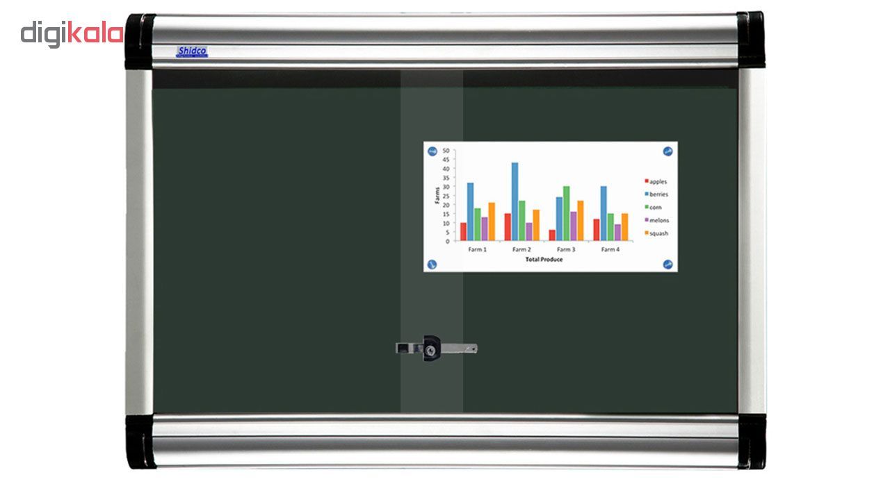 تابلو اعلانات شیدکو سایز 60 × 40 سانتی‌متر