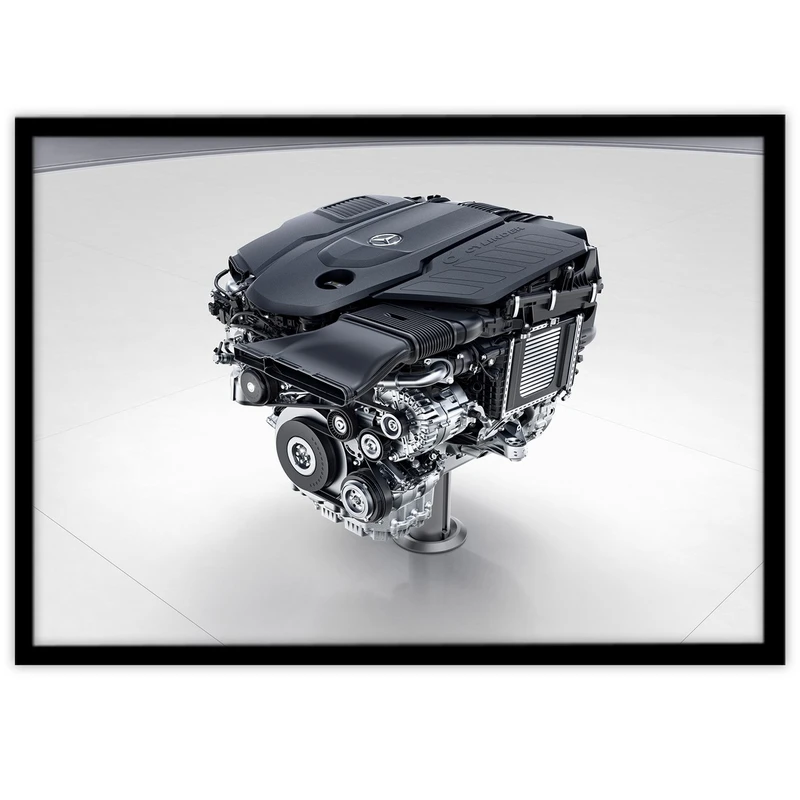 تابلو بکلیت طرح ماشین موتور بنز مدل B-11121