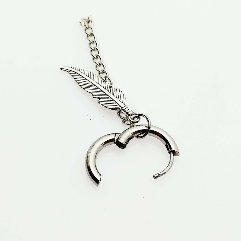 پیرسینگ گوش طرح پر مدل 560PRMZ پیرسینگ گوش طرح پر مدل 560PRMZ