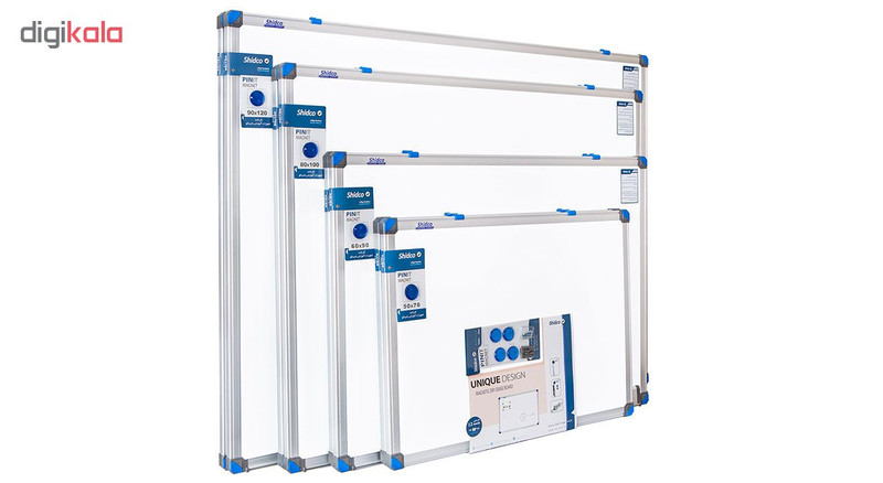 تخته وایت برد شیدکو مدل آلفا سایز 100x180 سانتی متر