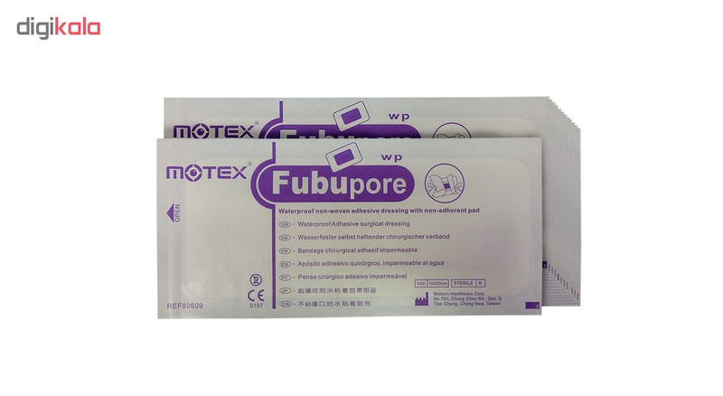 پد پانسمان موتکس مدلWaterproof 25×10 کد01 بسته 100 عددی