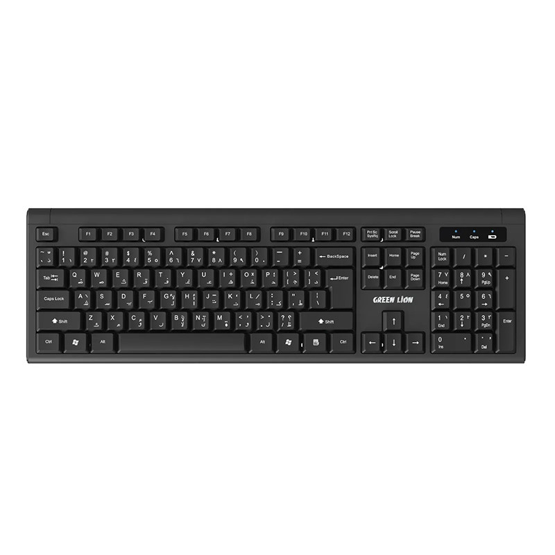 کیبورد و ماوس گرین لاین مدل GKM-200