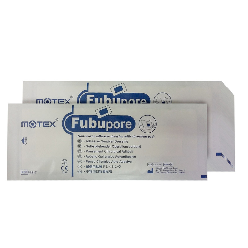 پد پانسمان موتکس مدل Non-Woven10×30 کد 01 بسته 50 عددی