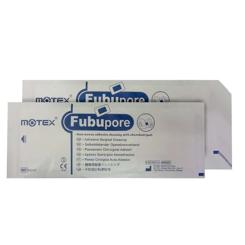 پد پانسمان موتکس مدل Non-Woven10×30 کد 01 بسته 50 عددی