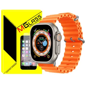 بند ام‌گلس مدل Ocean مناسب برای ساعت هوشمند هاینو تکو T99 Ultra Max