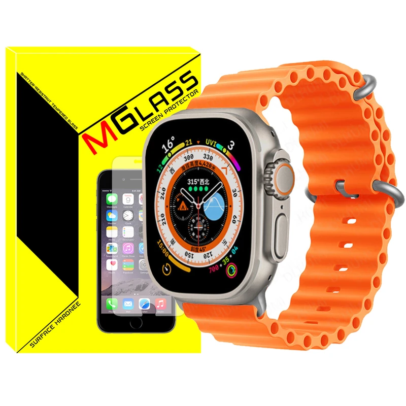 بند ام‌گلس مدل Ocean مناسب برای ساعت هوشمند ویرفیت N8 Ultra