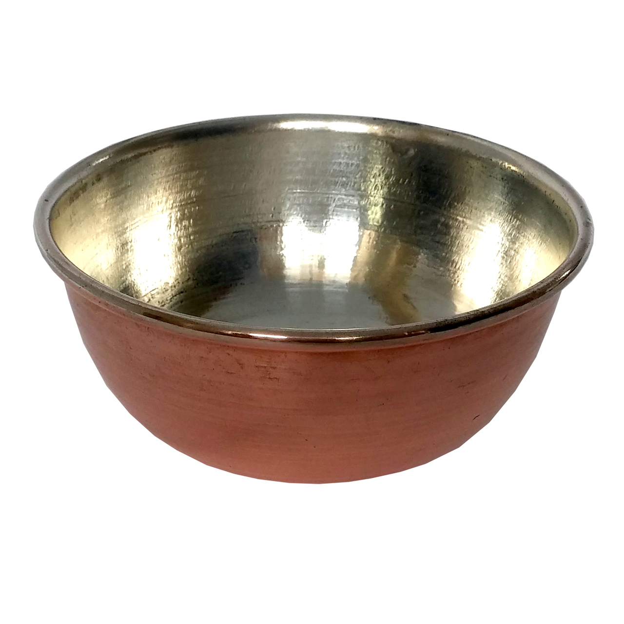 پیاله مسی طرح راه راه