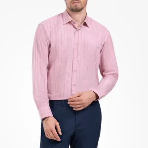 پیراهن آستین بلند یقه کراواتی مردانه ام کی مدل 1803