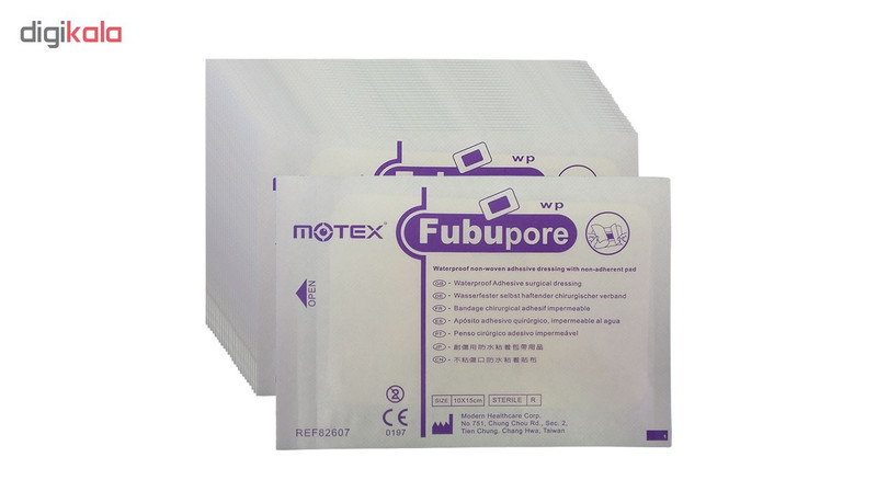 پد پانسمان موتکس مدل Waterproof 15×10 بسته 10 عددی پد پانسمان موتکس مدل Waterproof 15×10 بسته 10 عددی