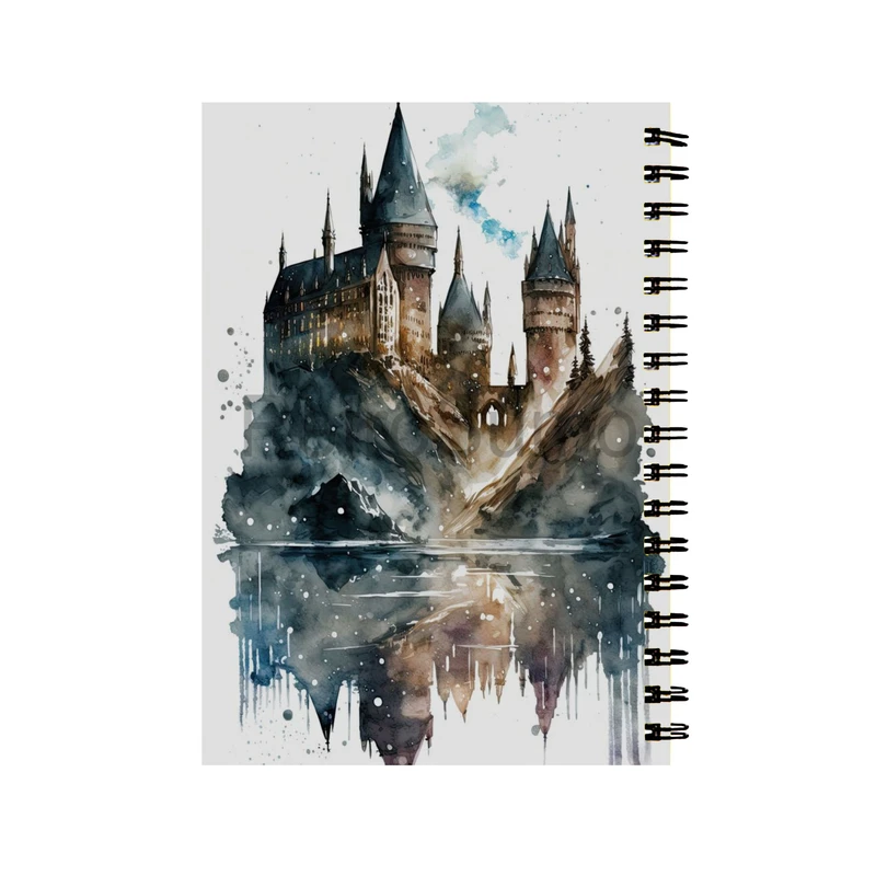 دفتر مشق 50 برگ طرح مدرسه هاگوارتز کد 236