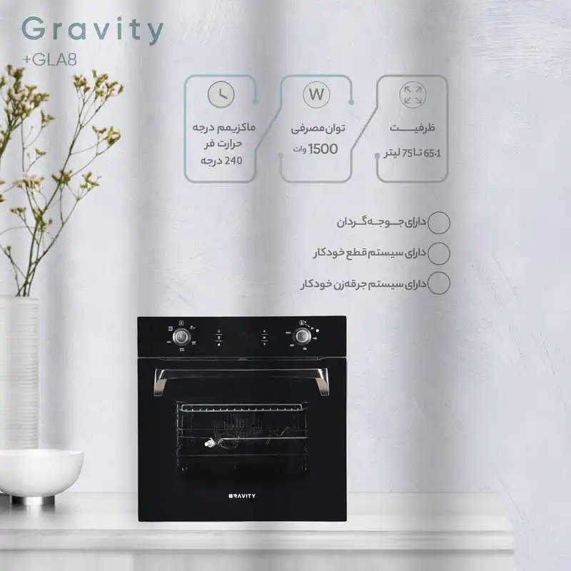 فر توکار گرویتی مدل +GLA8