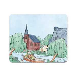 ماوس پد مدل فانتزی طرح آبرنگی کد 162