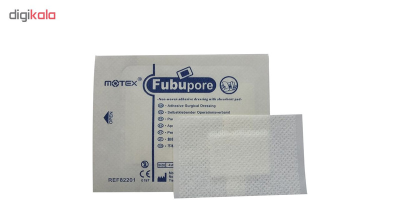 پد پانسمان موتکس مدل Non-Woven4×6 بسته 10 عددی