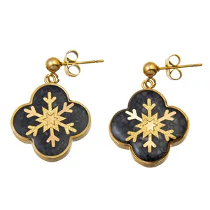 گوشواره زنانه دانژه مدل زمستان