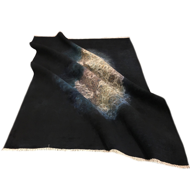 فرش دستبافت رنگ شده 6 متری مدل ویتنیج آنتیک