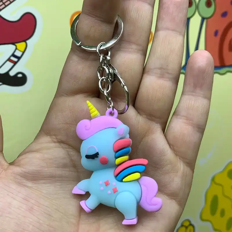 جاکلیدی مدل سیلیکونی طرح اسب تک شاخ