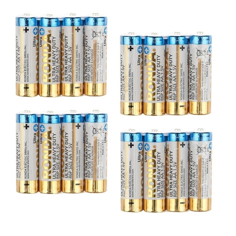 باتری قلمی روندا مدل Ultra Heavy Duty بسته شانزده عددی