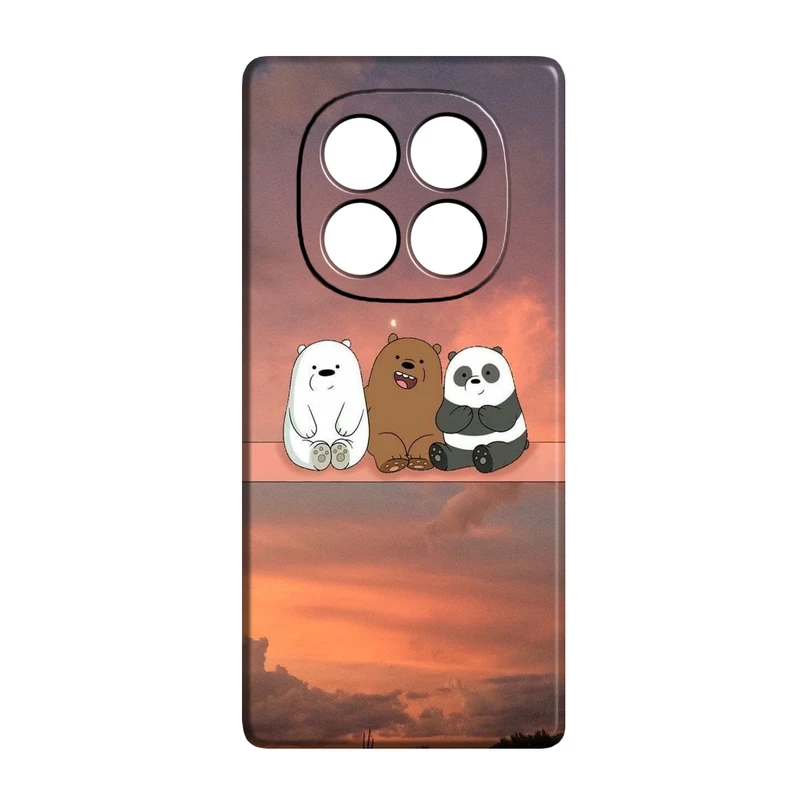 کاور طرح خرس کله پوک کد 11 مناسب برای گوشی موبایل شیائومی Redmi Note 14 Pro Plus