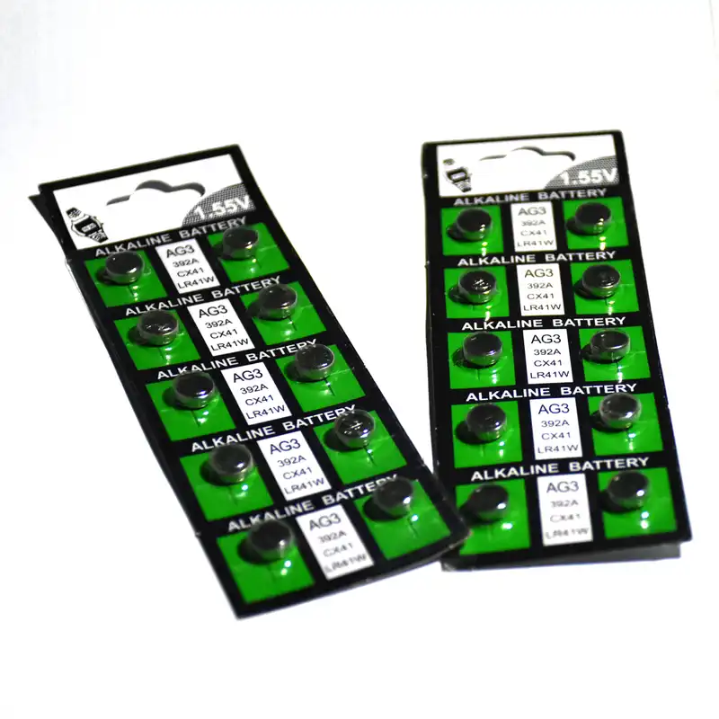 باتری ساعت آلکالین مدل AG 3 بسته 10 عددی