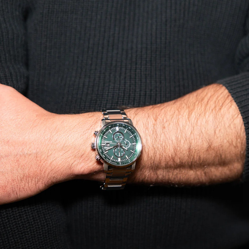 ساعت مچی عقربهای مردانه کوارتز کرنوگراف سیتی زن مدل CA0840-87X