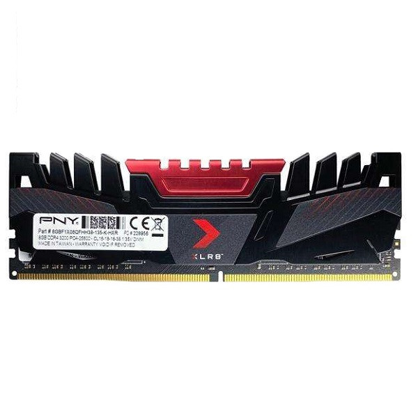 رم دسکتاپ DDR4 تک کاناله 3200 مگاهرتز CL16 پی ان وای مدل XLR8 ظرفیت 8 گیگابایت