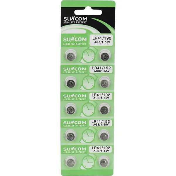 باتری ساعت سانکام مدل SC_AG3 بسته 10 عددی