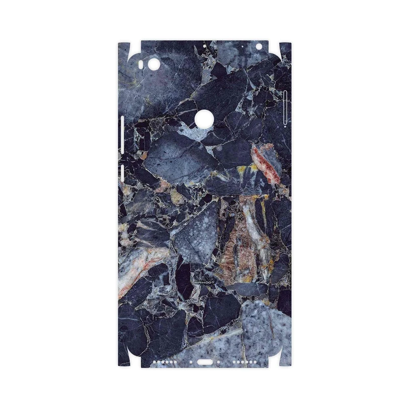 برچسب پوششی ماهوت مدل Broken black marble-FullSkin مناسب برای گوشی موبایل شیائومی Mi Max 2