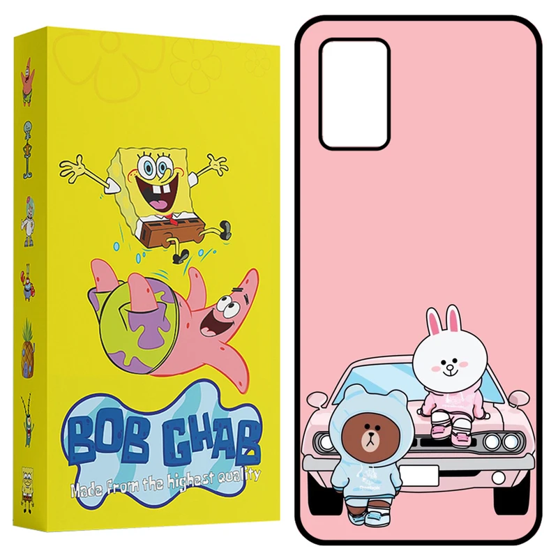 کاور باب قاب طرح خرگوش مدل BCPA03S مناسب برای گوشی موبایل سامسونگ Galaxy A02s / M02s / A03s / F02s 