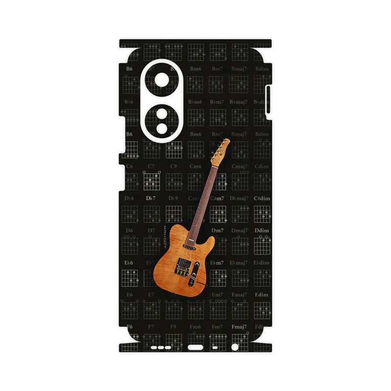 برچسب پوششی ماهوت مدل Guitar_Instrument-FullSkin مناسب برای گوشی موبایل اپو A58 4G