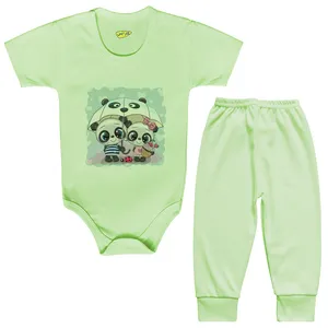 ست بادی و شلوار نوزادی کارانس مدل BSTG-3251