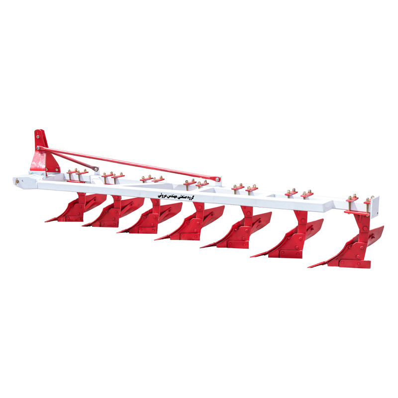 گاوآهن گروه صنعتی مهندس مروتی مدل 7 خیش باغی پایه متغیر