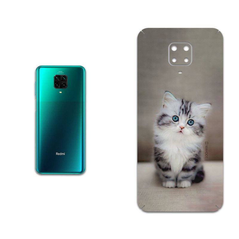 برچسب پوششی ماهوت مدل Cat-2 مناسب برای گوشی موبایل شیائومی Redmi Note 9 Pro