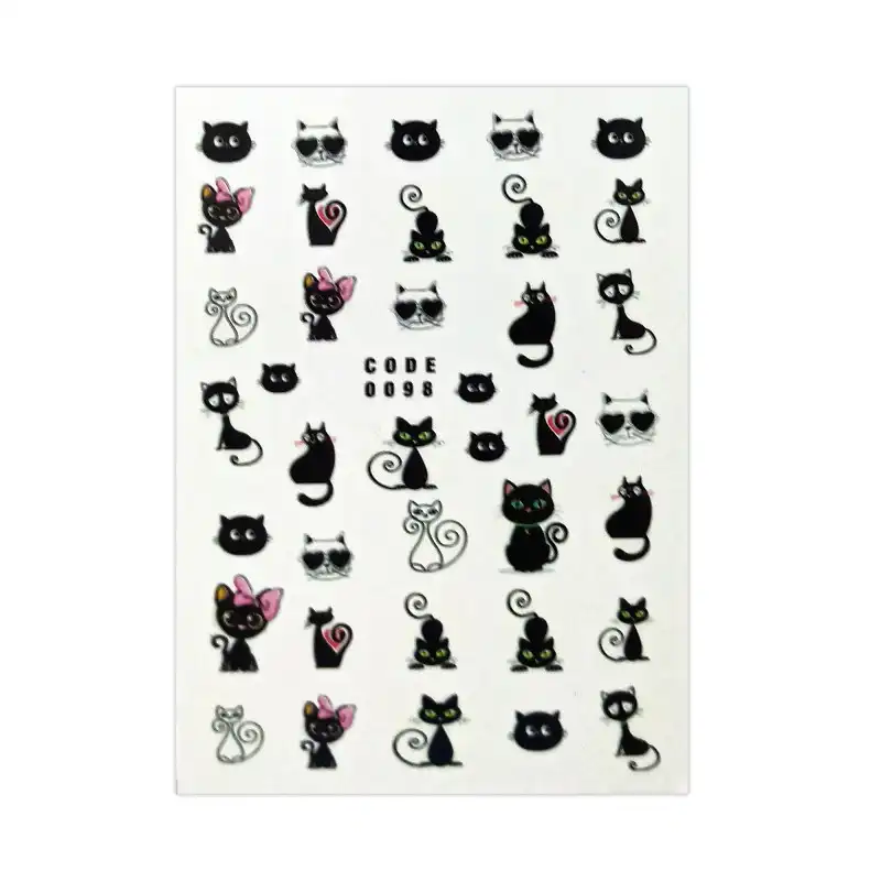 برچسب لنز ناخن مدل پیشی