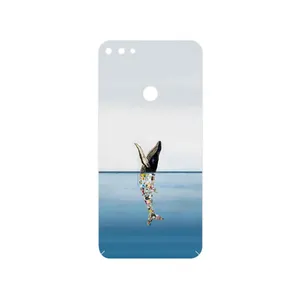 MAHOOT Collage of Sea Trash Cover Sticker for Honor 7C