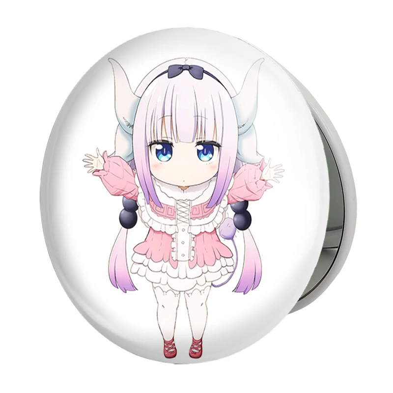 آینه جیبی خندالو طرح کانا انیمه اژدهای خدمتکار کوبایاشی مدل تاشو کد 36287