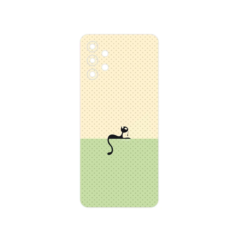 برچسب پوششی ماهوت مدل Minimal Internet Cat Icon مناسب برای گوشی موبایل سامسونگ Galaxy M32 5G