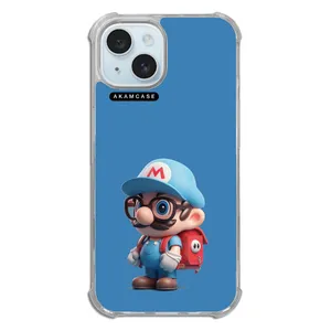 AKAM AMCWTA15-SUPER MARIO9 Cover For Apple iPhone 15