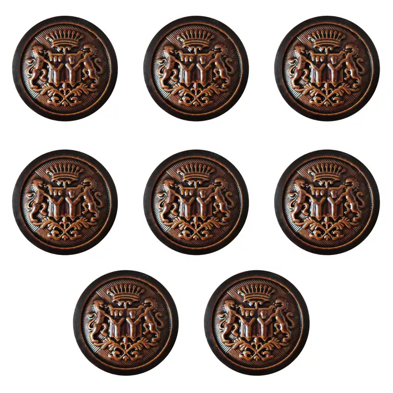 دکمه مدل چرمی کد WK100-L بسته 8 عددی