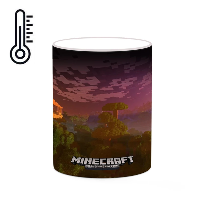 ماگ حرارتی کاکتی طرح ماینکرافت minecraft مدل mgh41514