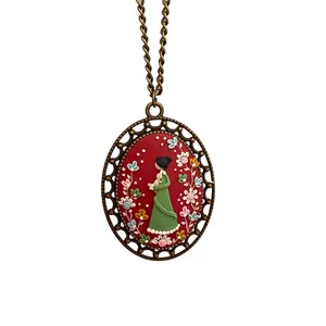 گردنبند زنانه مدل مادر و کودک