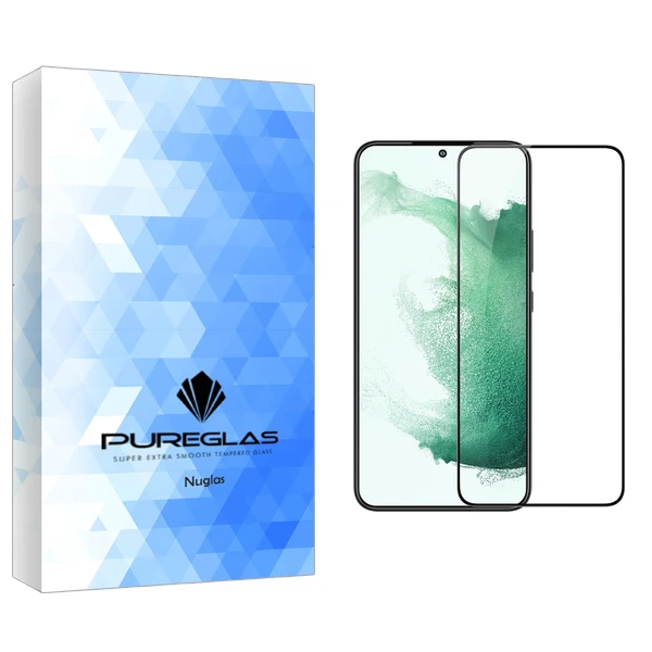محافظ صفحه نمایش شیشه ای پیور گلس مدل NueGlas FLGL مناسب برای گوشی موبایل سامسونگ Galaxy S22
