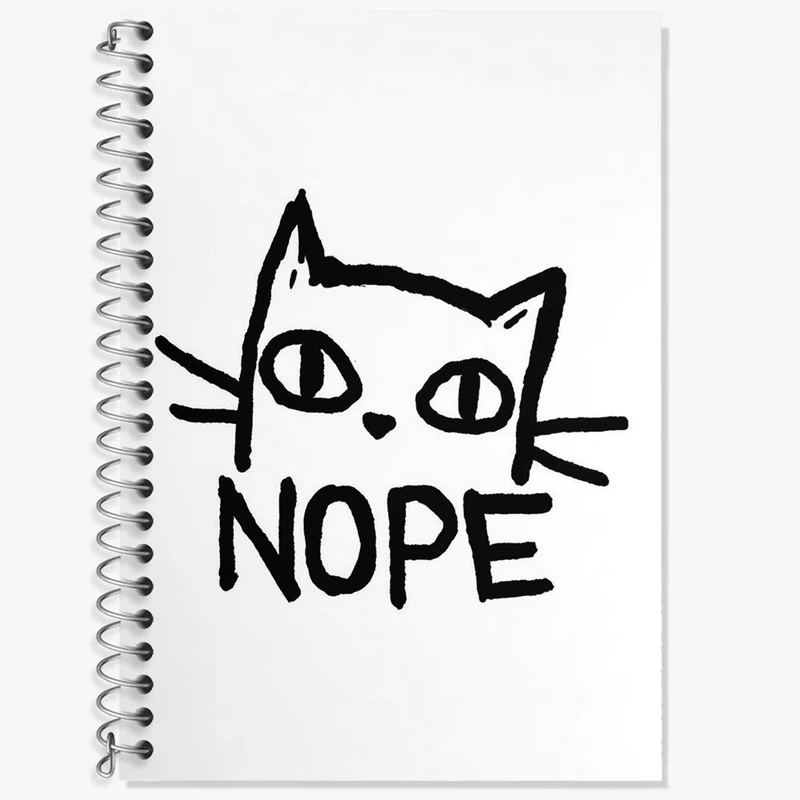 دفتر لغت 50 برگ خندالو مدل گربه کد 29300