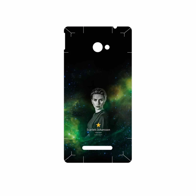برچسب پوششی ماهوت مدل Scarlett Johansson مناسب برای گوشی موبایل اچ تی سی 8X