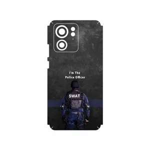 MAHOOT Police Officer Cover Sticker for Motorola Edge 40