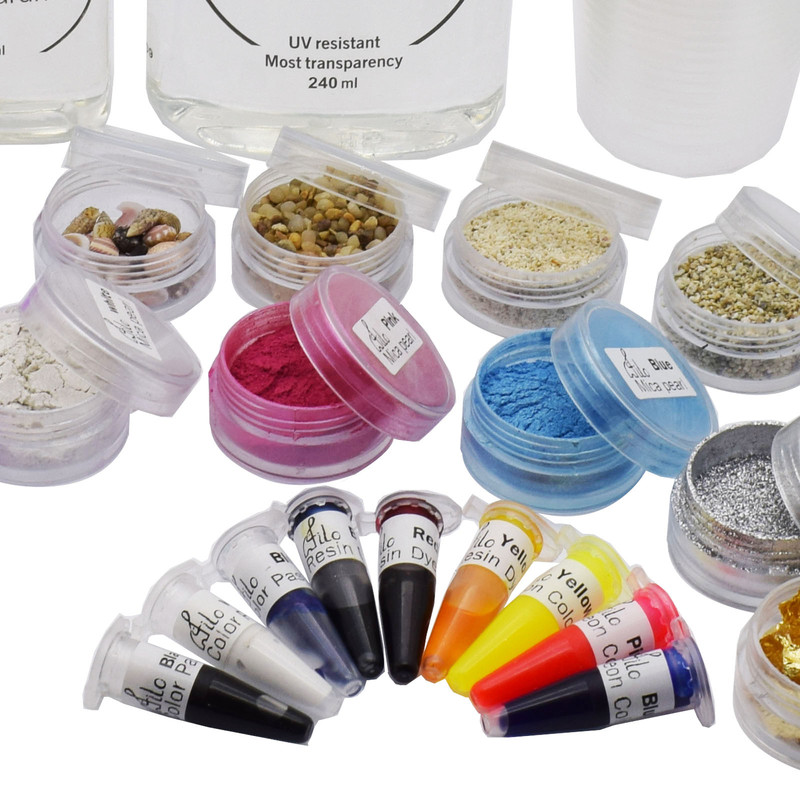 بسته کار با رزین اپوکسی فیلو باکس مدل Starter Kit مجموعه 25 عددی