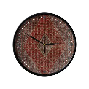 ساعت دیواری مدوپد طرح فرش بیجار مدل C-bijar23