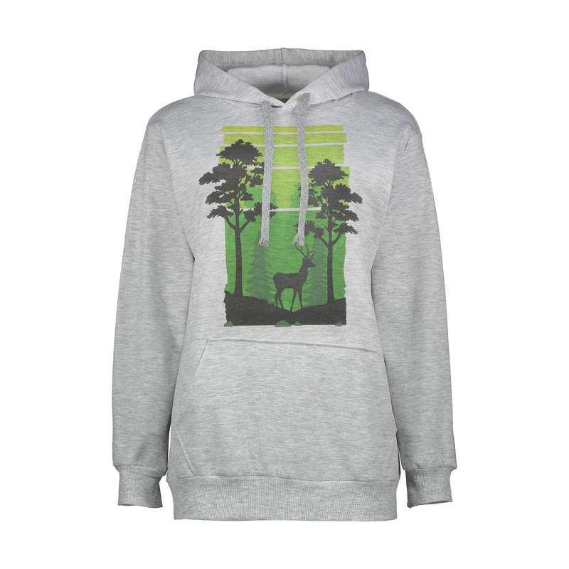 هودی دخترانه مدل Green Forest