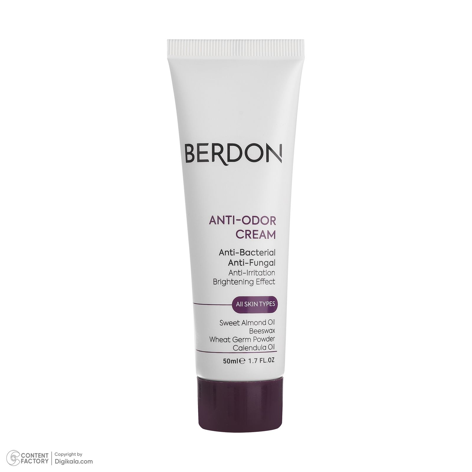 کرم ضد تعریق بردون مدل Anti-Bacterial حجم 50 میلی لیتر -  - 3
