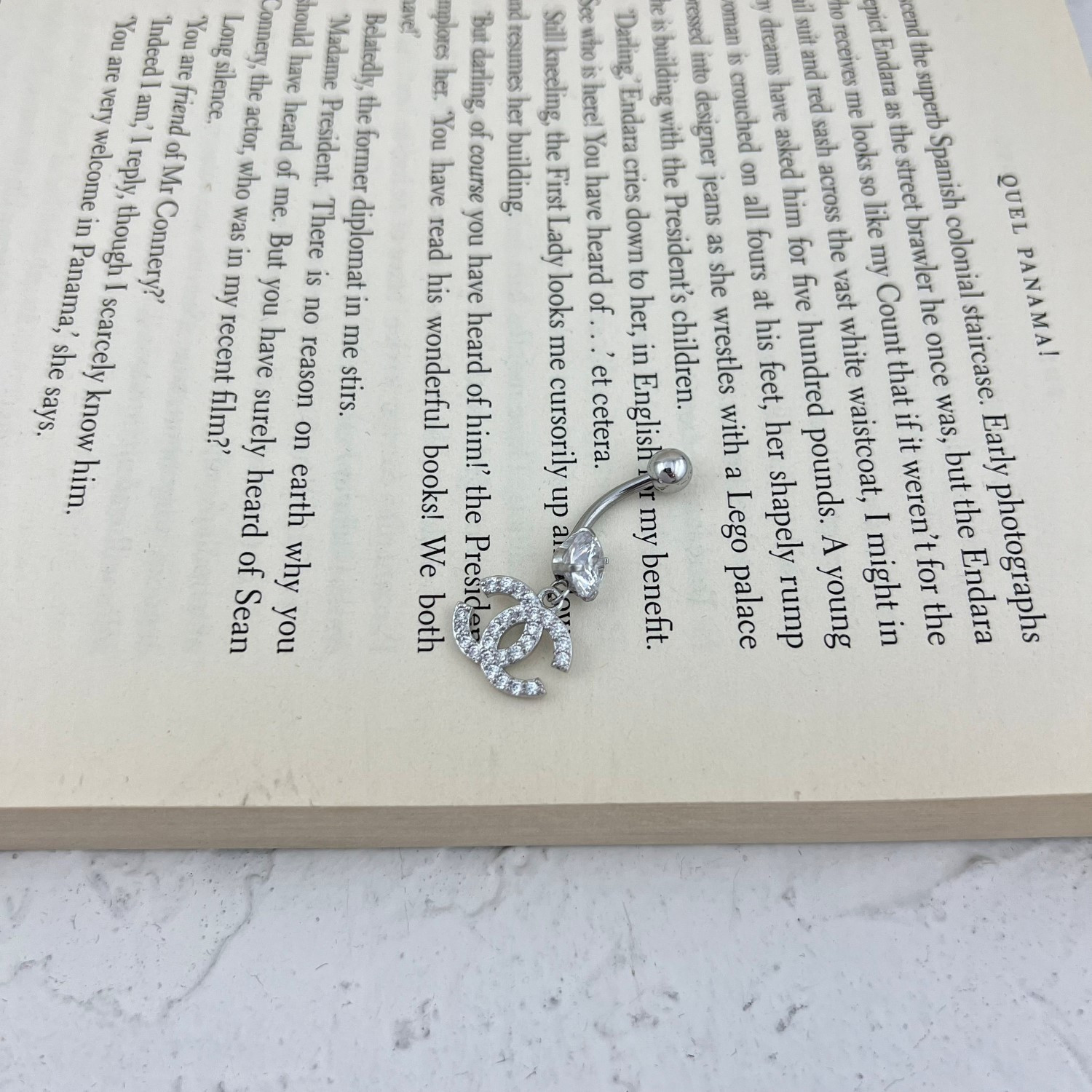 پیرسینگ ناف زنانه مدل P4646