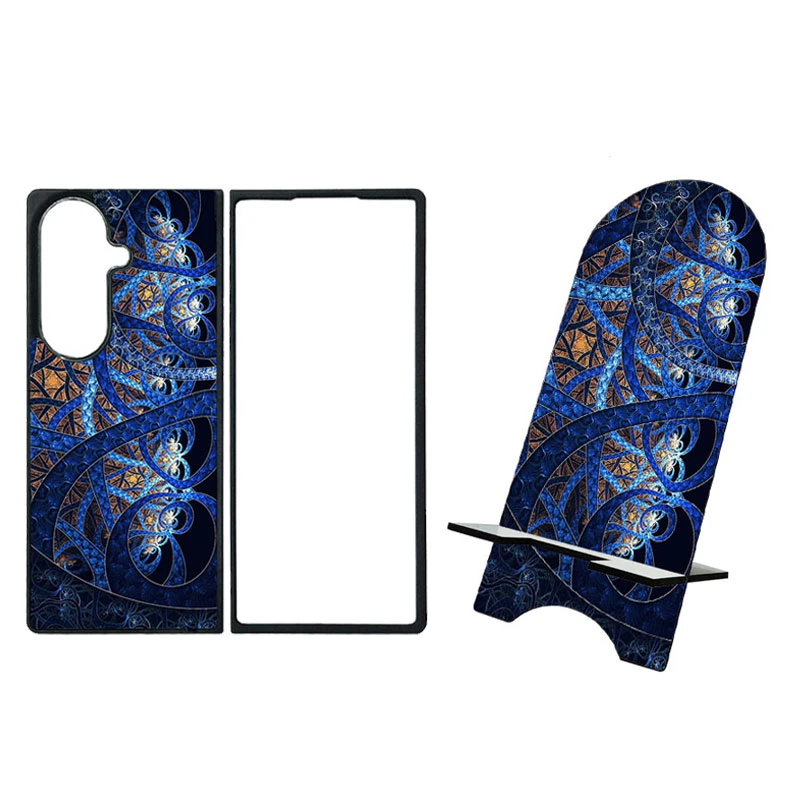 کاور گالری وبفر طرح انتزاعی مناسب برای گوشی موبایل سامسونگ galaxy z fold 7 به همراه استند